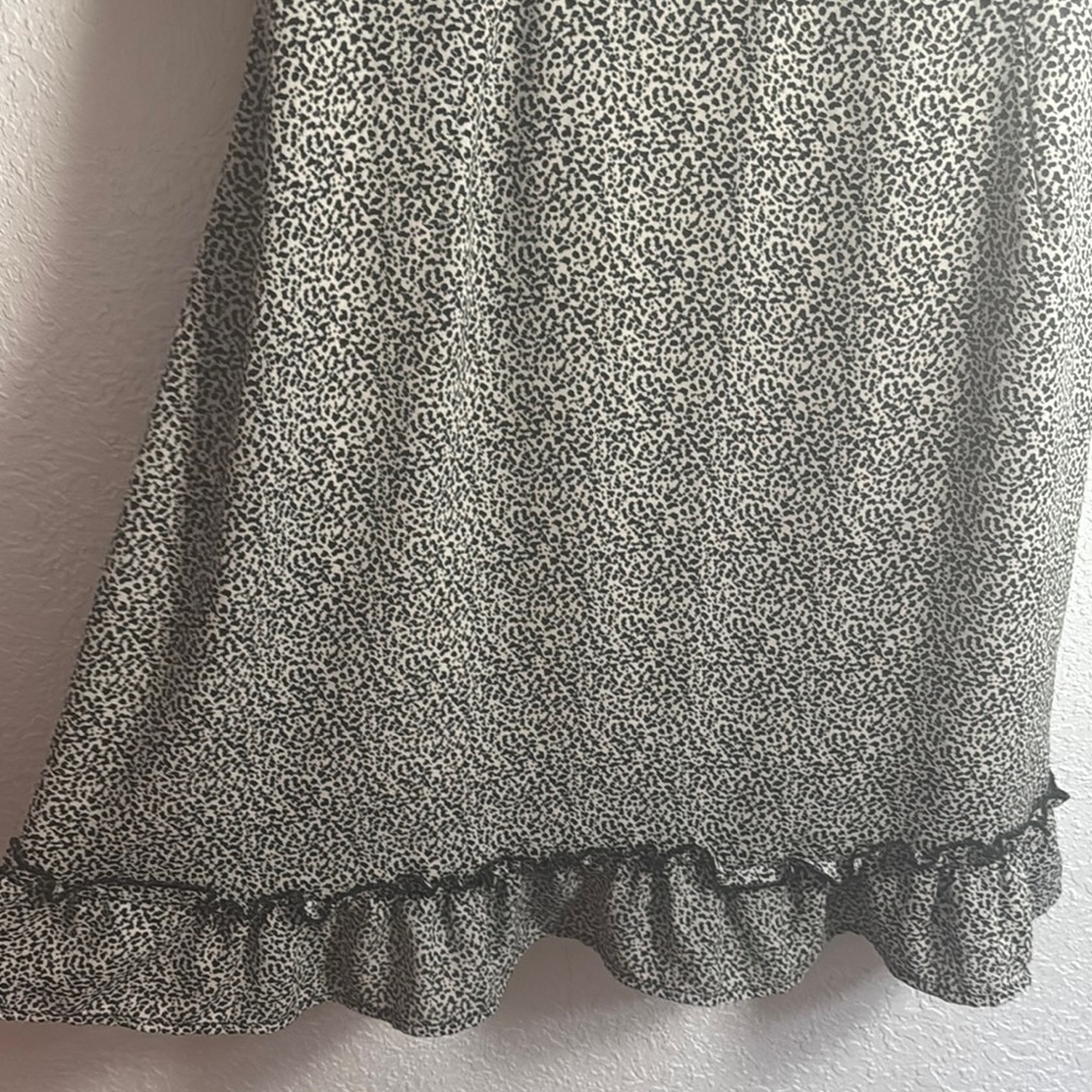 SOLD Sienna Sky Black and White Mini Dress - Picture 3 of 5